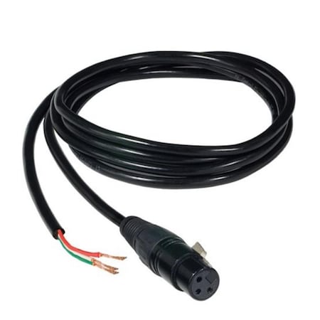 Jesco Dmx Hard Wire Extension Cable - 32 ft. LCC-XLR3-EXT-32-HW
